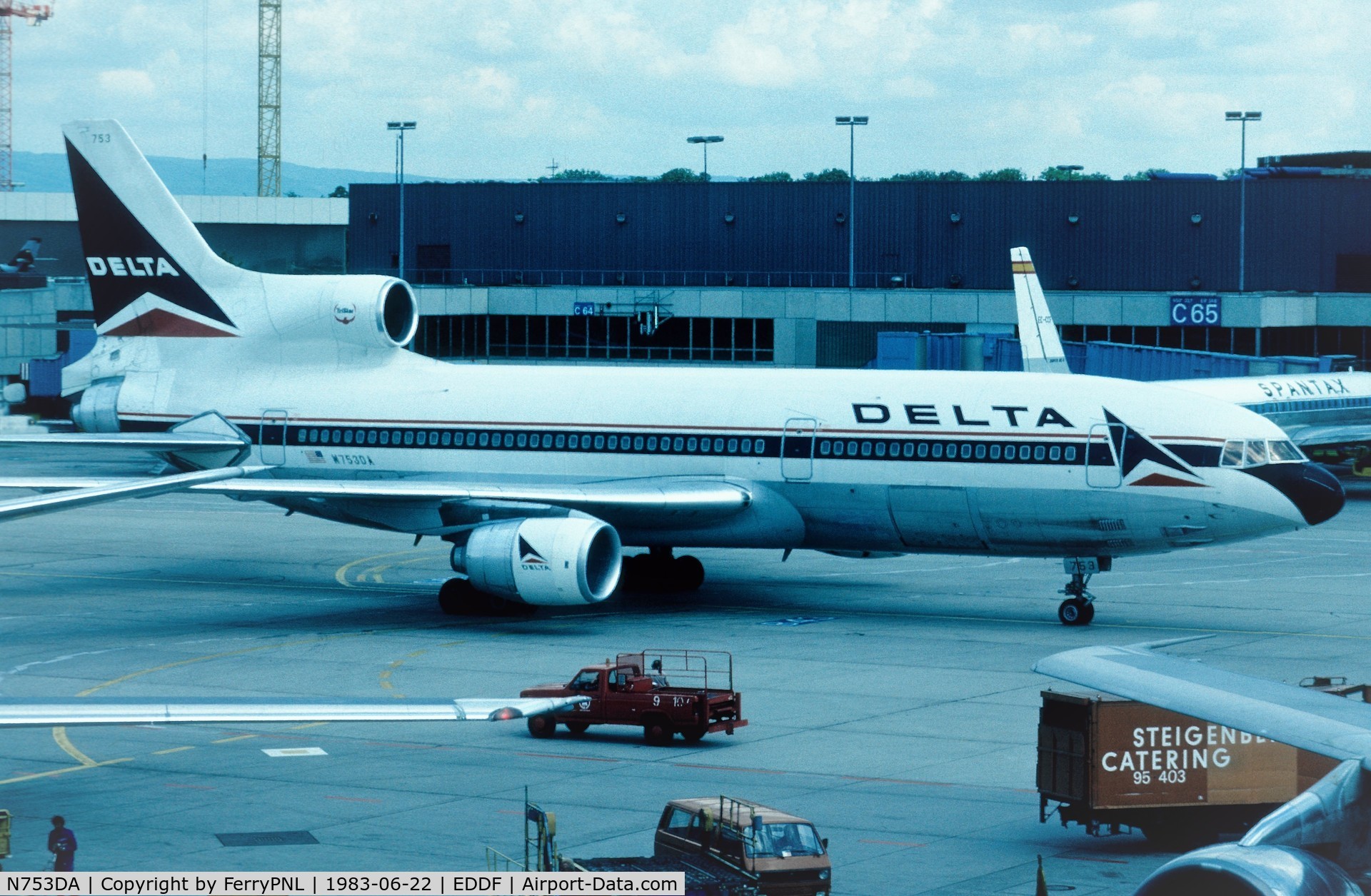 N753DA, 1980 Lockheed L-1011-385-3 500 TriStar C/N 1189, Delta L1015
