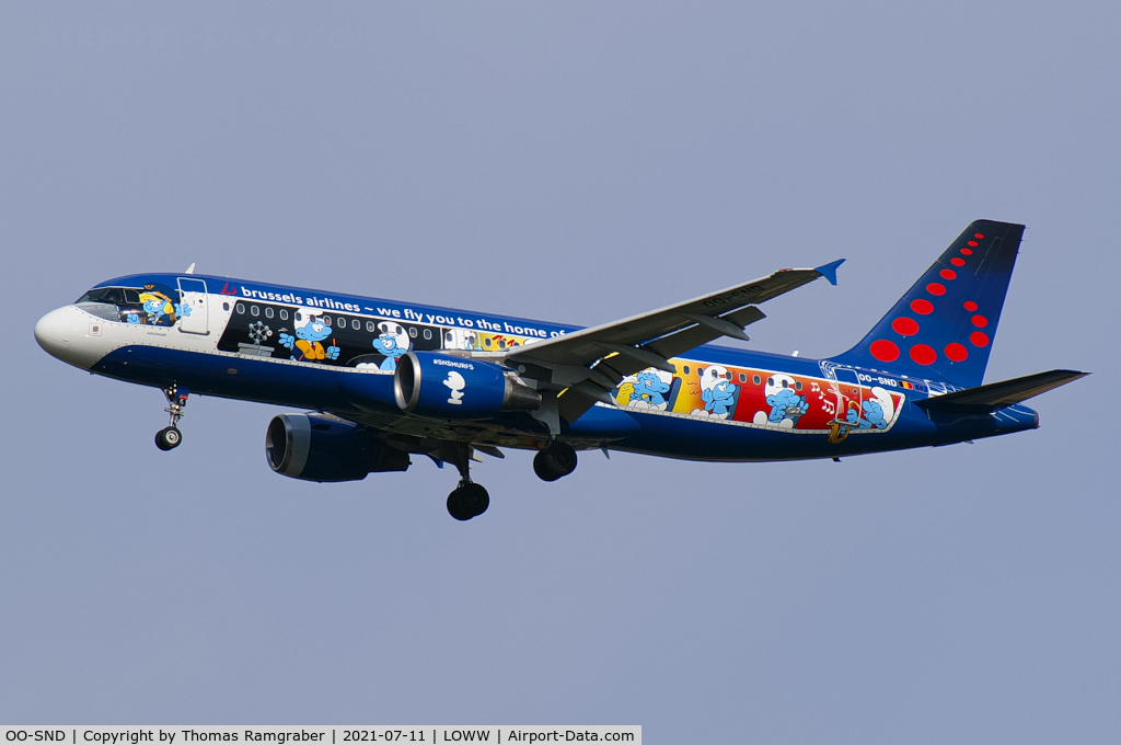 OO-SND, 2002 Airbus A320-214 C/N 1838, Brussels Airlines Airbus A320