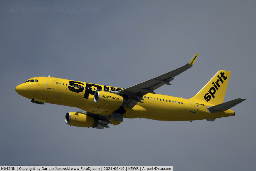 N643NK, 2015 Airbus A320-232 C/N 6616, Airbus A320-232 - Spirit Airlines  C/N 6616, N643NK
