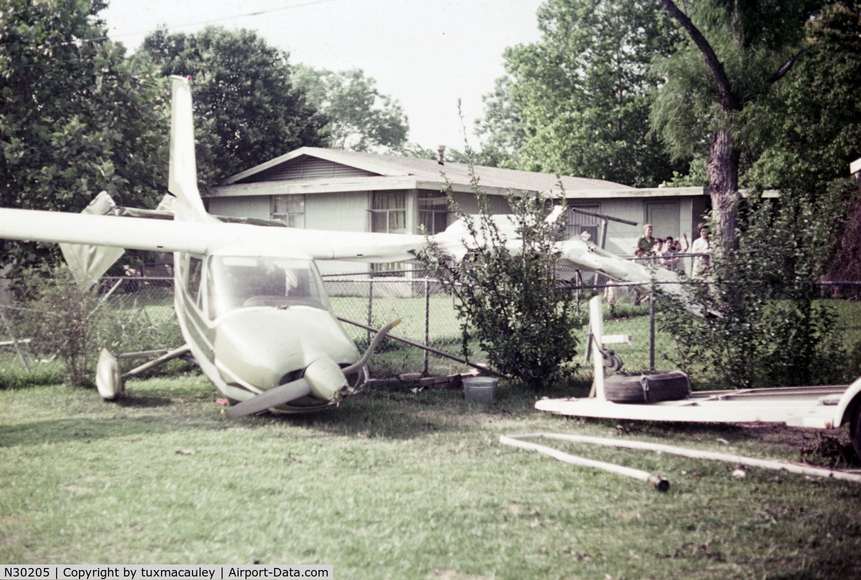 N30205, Aero L-29 Delfin C/N 094016, plane crashed in my backyard in 1970's
