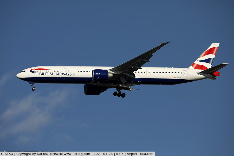 G-STBO, 2020 Boeing 777-300/ER C/N 66584, Boeing 777-300/ER - British Airways  C/N 66584, G-STBO