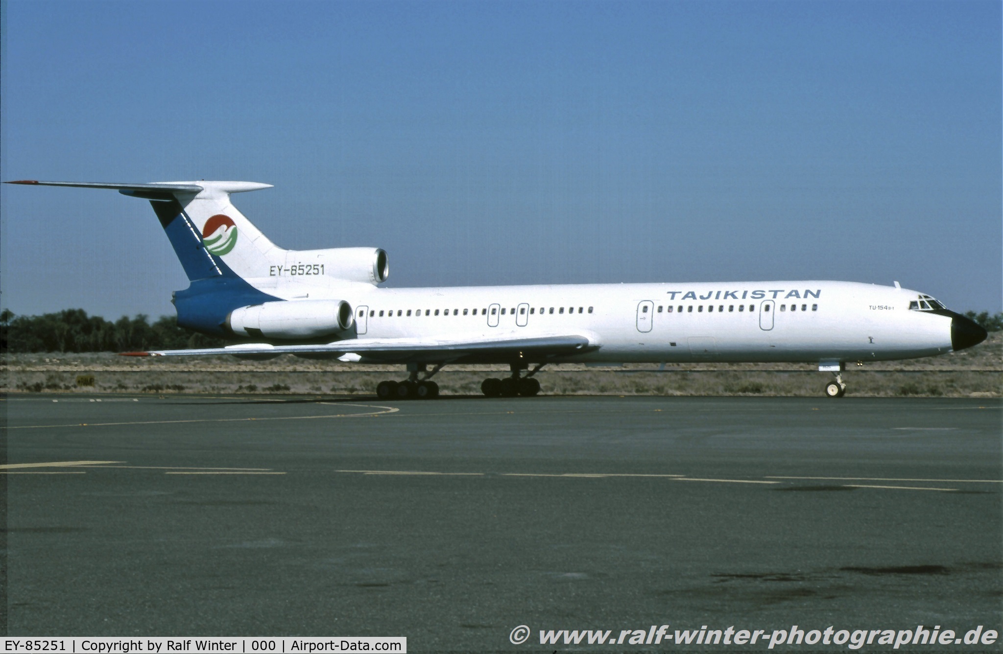 EY-85251, 1977 Tupolev Tu-154B-1 C/N 78A-281, Tupolev Tu-154B-1 - Tajikistan Airlines - 78A-281 - EY-85251