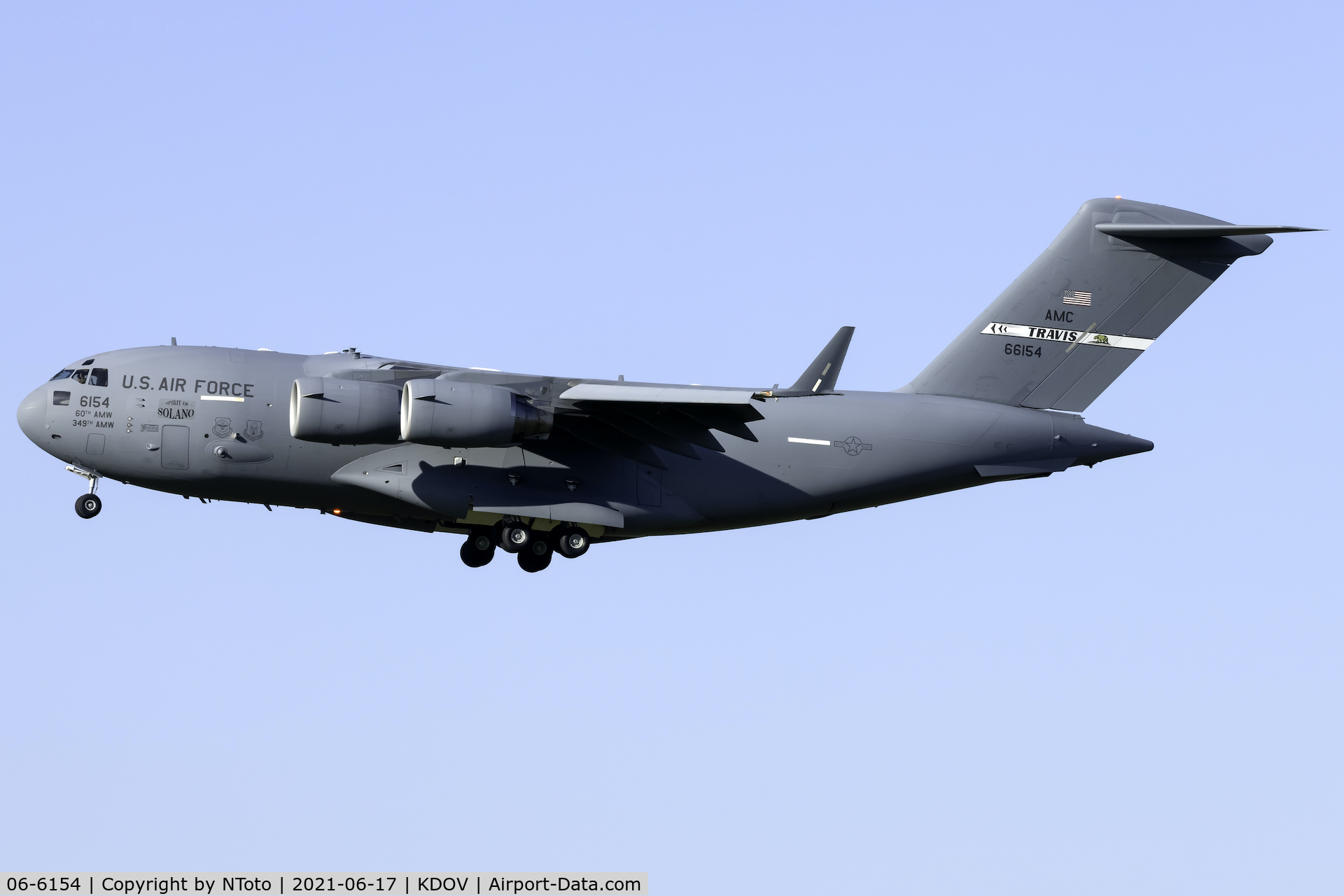06-6154, 2006 Boeing C-17A Globemaster III C/N P-154, Plane