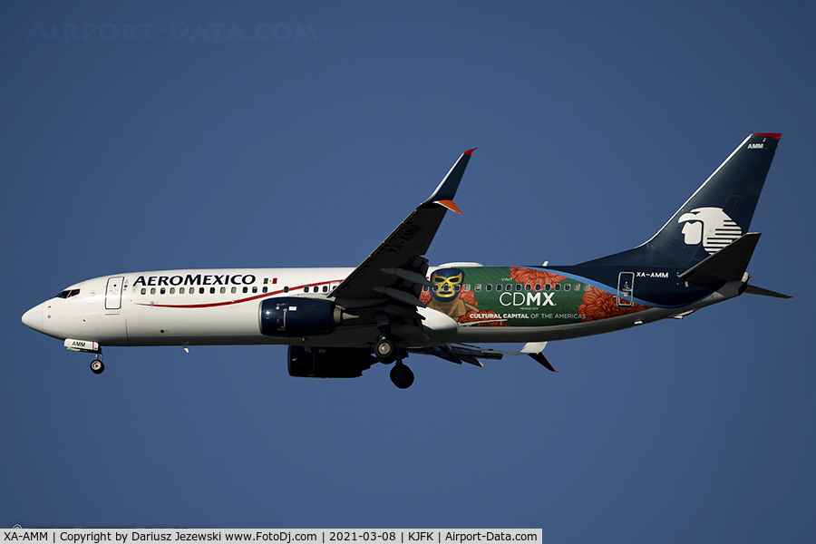 XA-AMM, 2014 Boeing 737-852 C/N 39944, Boeing 737-852 - AeroMexico  C/N 39944, XA-AMM