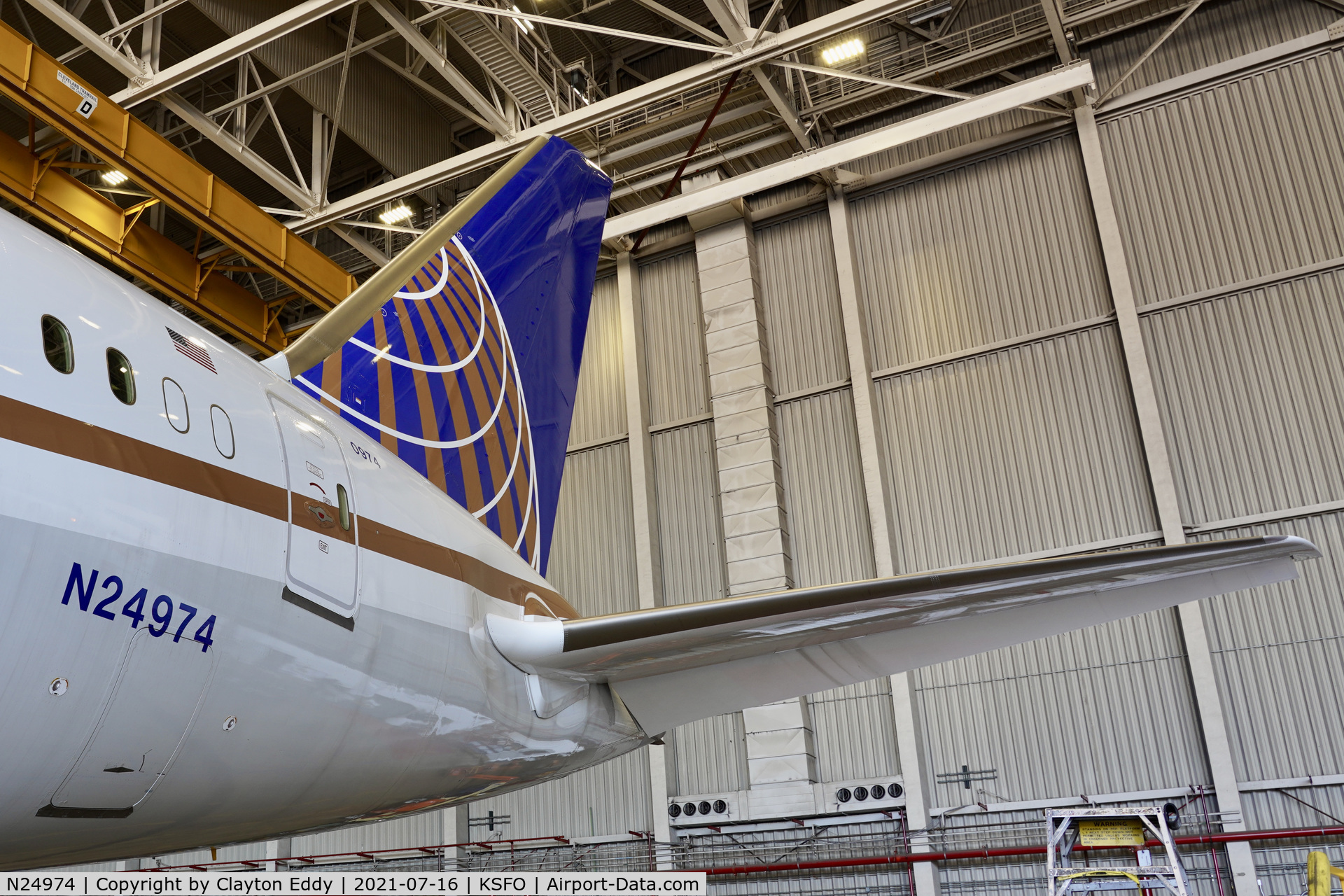 N24974, 2018 Boeing 787-9 Dreamliner Dreamliner C/N 40942, SFO 2021.