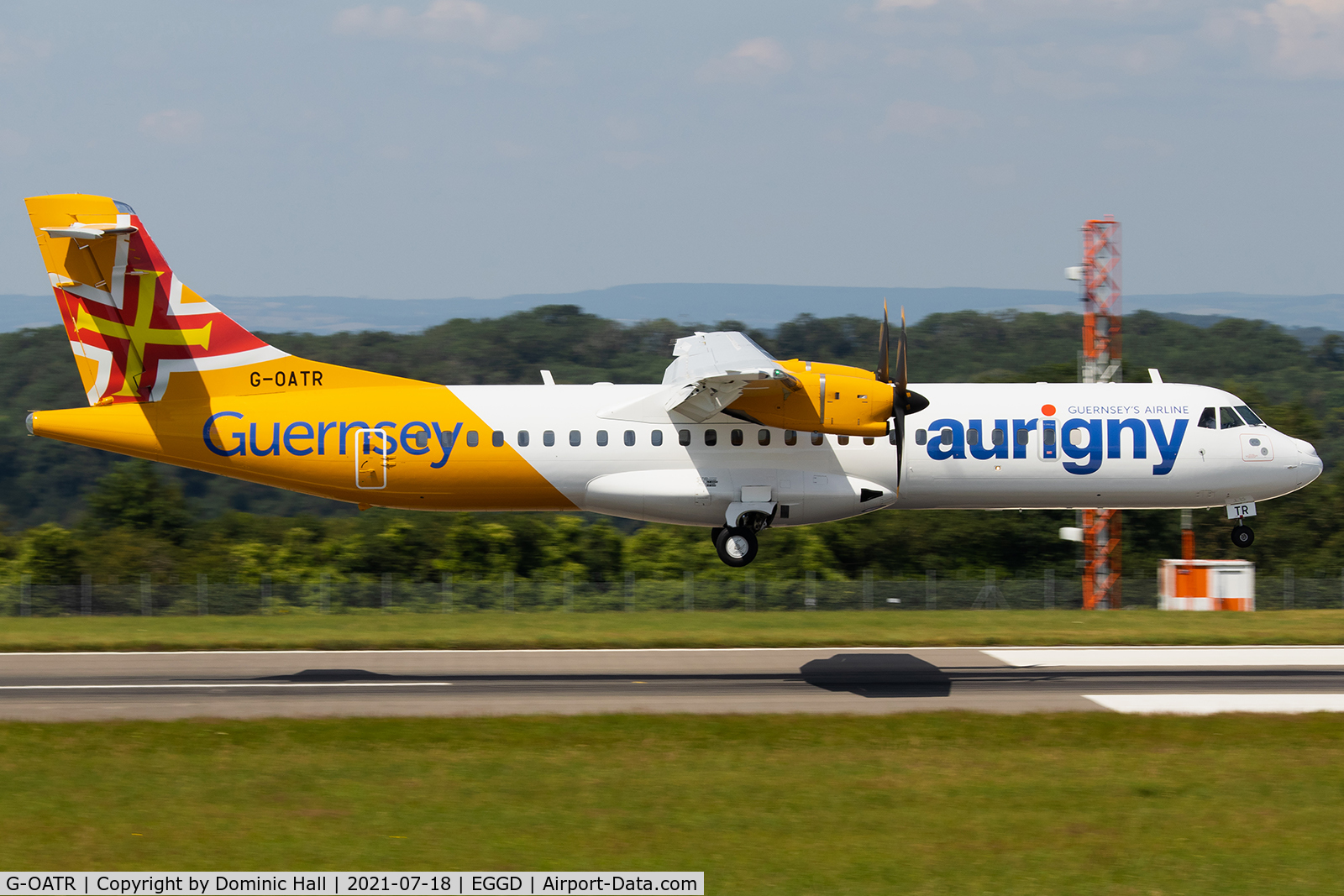 G-OATR, 2019 ATR 72-600 (72-212A) C/N 1580, BRS 18-07-21