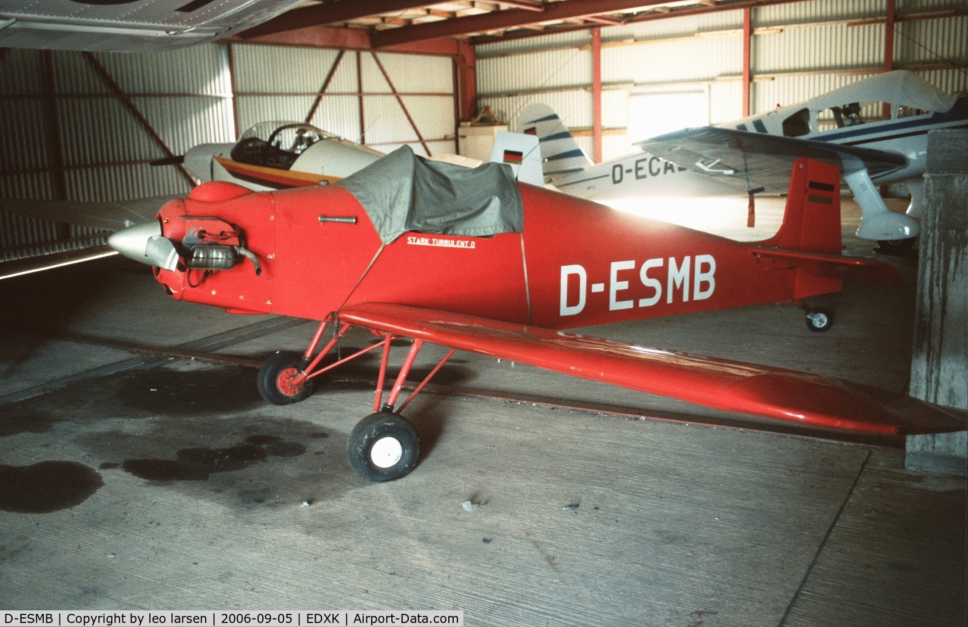 D-ESMB, 1965 Druine D.31 Turbulent C/N 1, Leck 5.9.2006