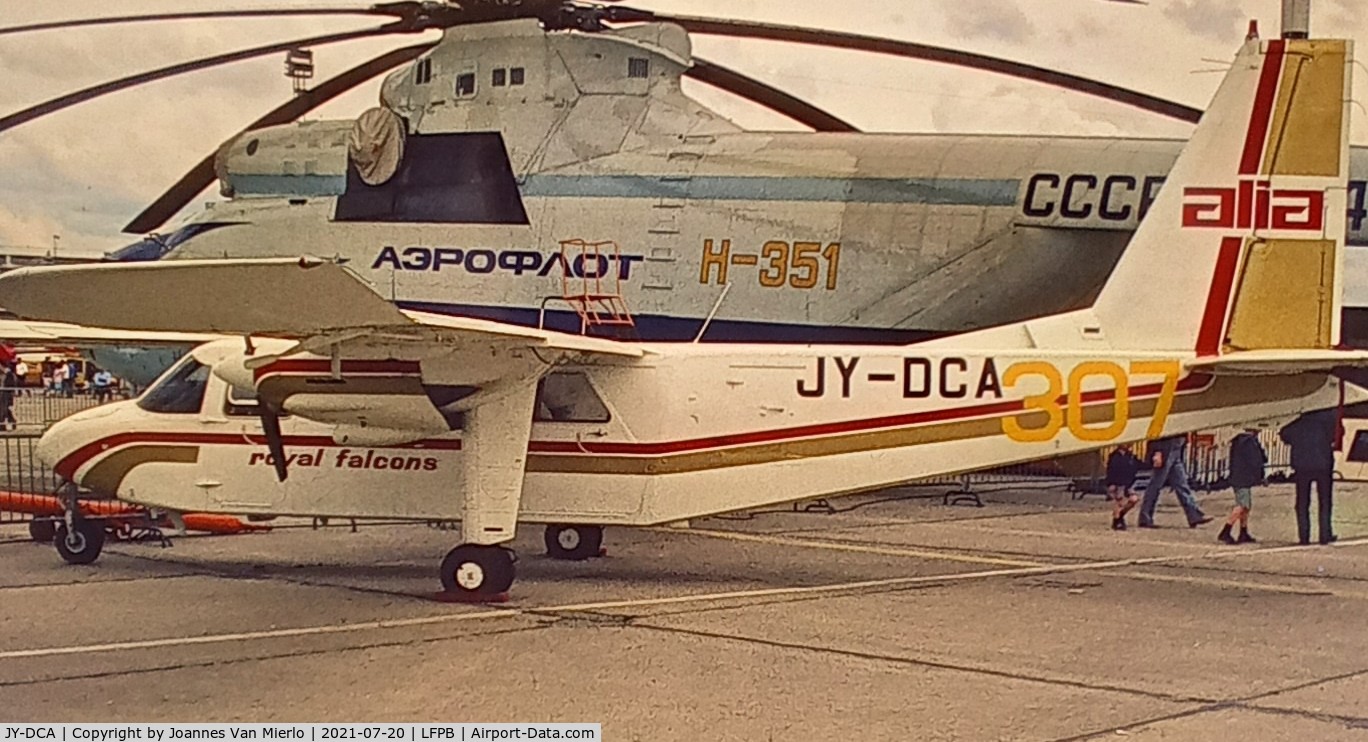 JY-DCA, 1977 Britten-Norman BN-2A-21 Islander C/N 861, Le Bourget ´81