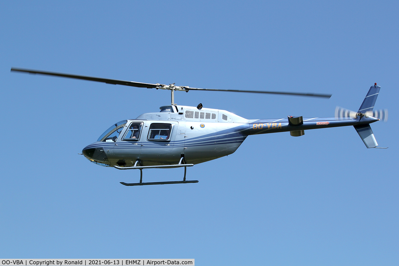 OO-VBA, 2000 Bell 206B C/N 4535, at ehmz