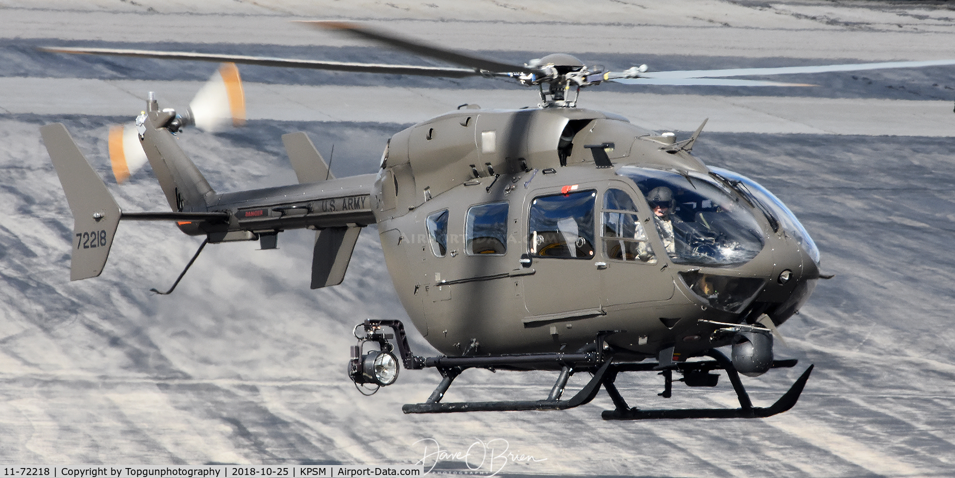 11-72218, 2011 Eurocopter UH-72A Lakota C/N 9490, NY ARNG Lakota air taxing to PCA