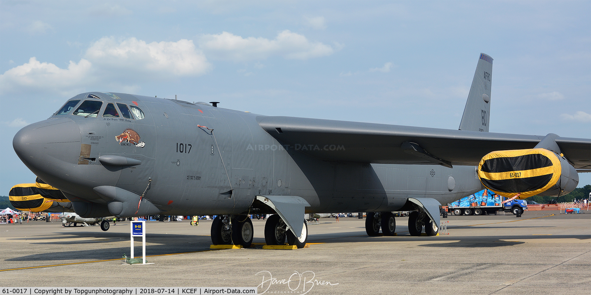 61-0017, 1961 Boeing B-52H Stratofortress C/N 464444, 93rd BS