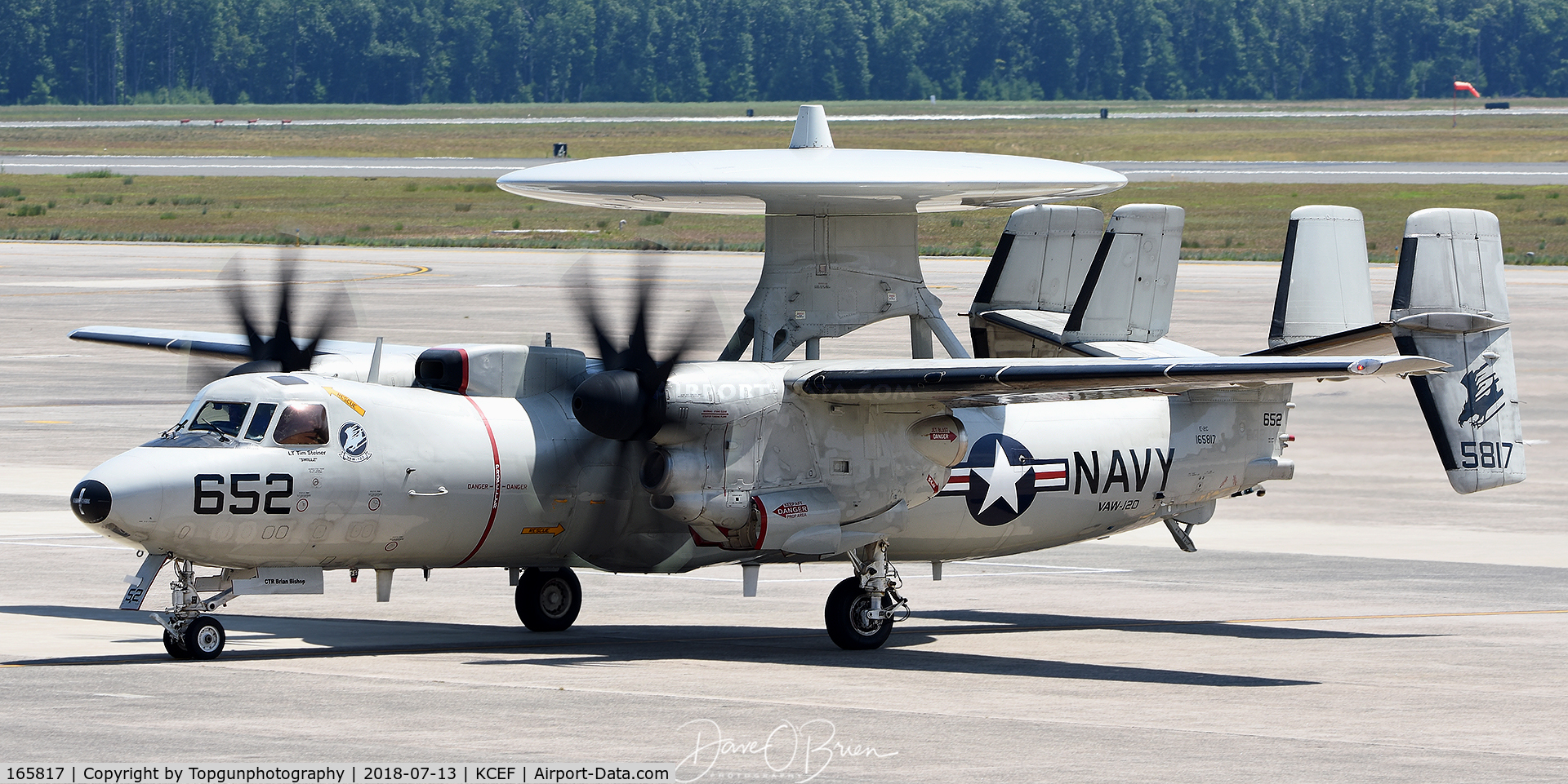 165817, 2000 Northrop Grumman E-2C Hawkeye C/N A188, VAW-120