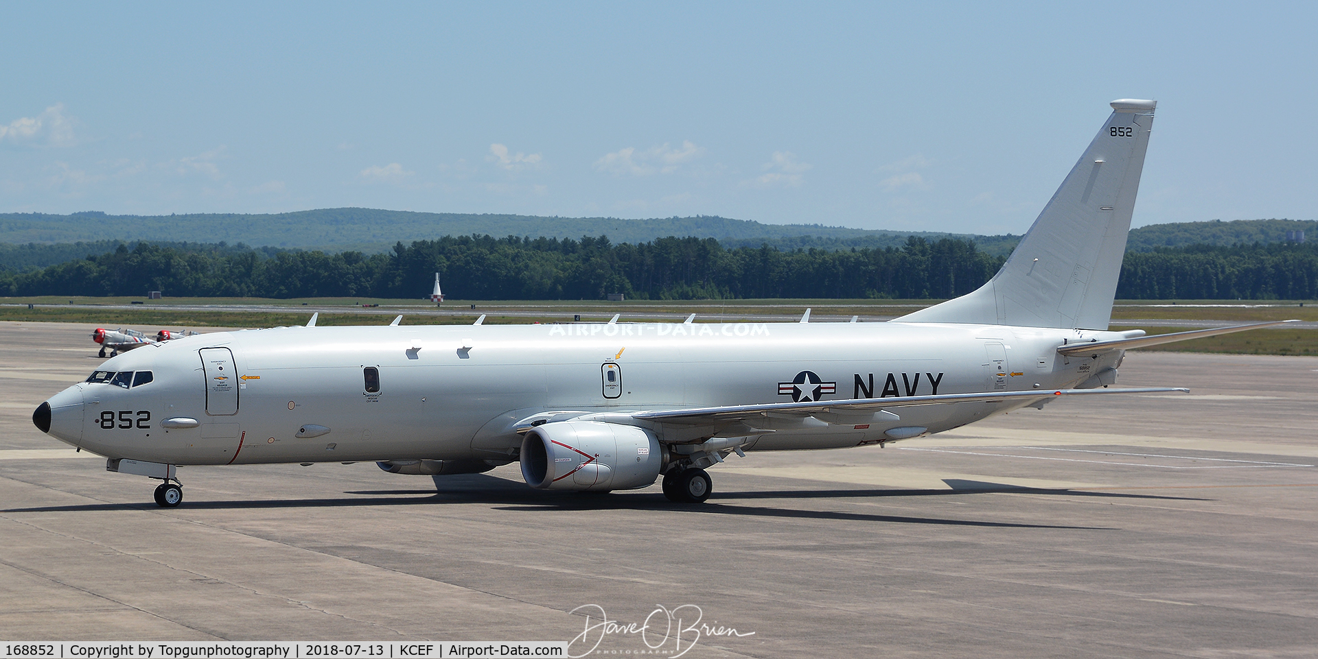 168852, 2015 Boeing P-8A Poseidon C/N 44144, VP-9 Static Arrival