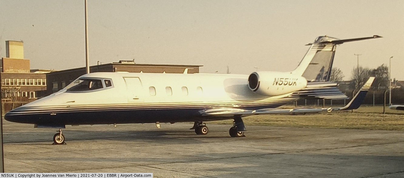 N55UK, Gates Learjet C/N 00000000, Slide scan