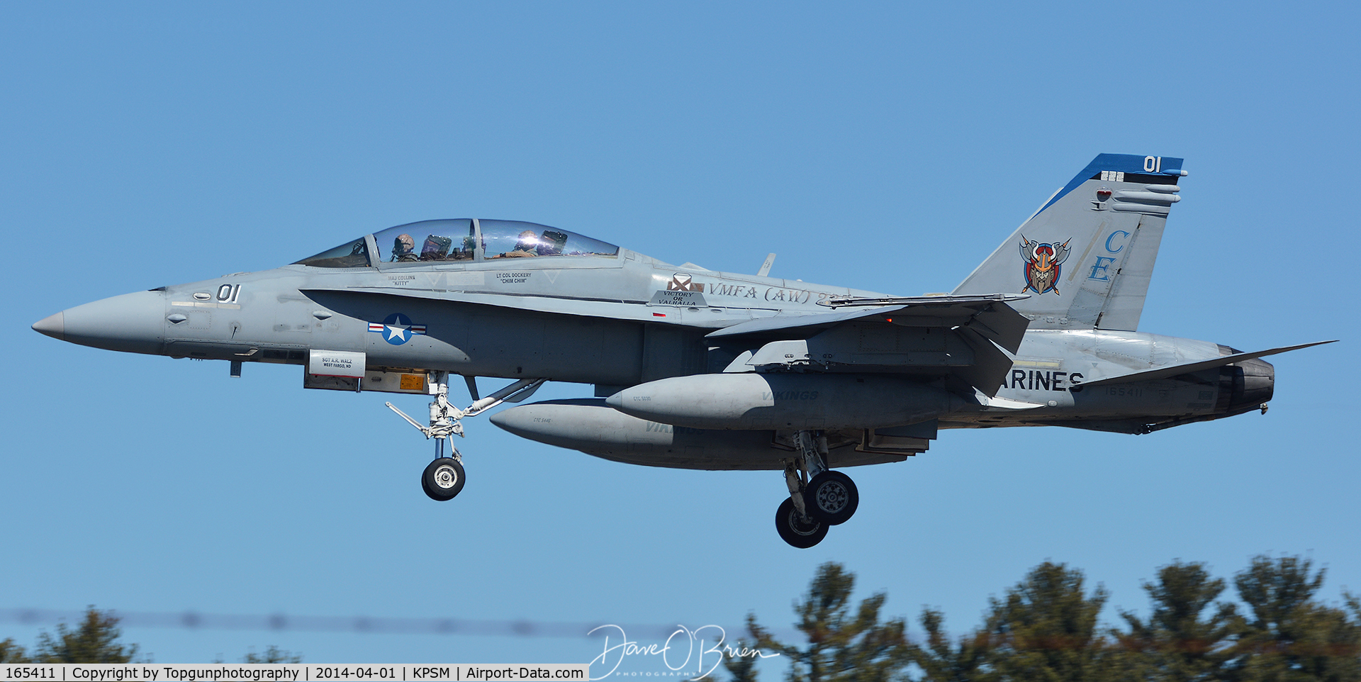 165411, McDonnell Douglas F/A-18D Hornet C/N 1438/D142, TREND41 VMFA(AW)-225	MCAS Miramar