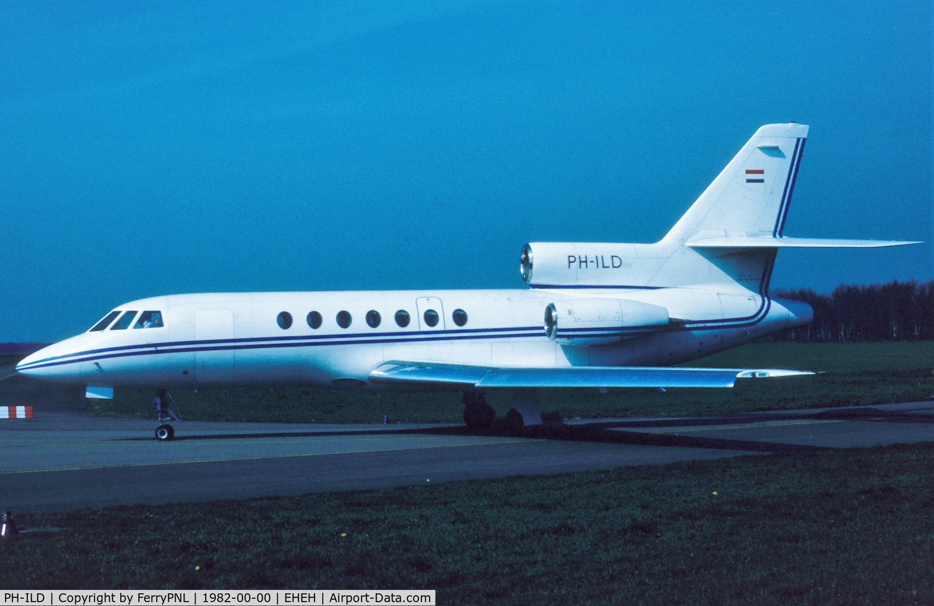 PH-ILD, 1980 Dassault Falcon 50 C/N 23, Philips Falcon 50