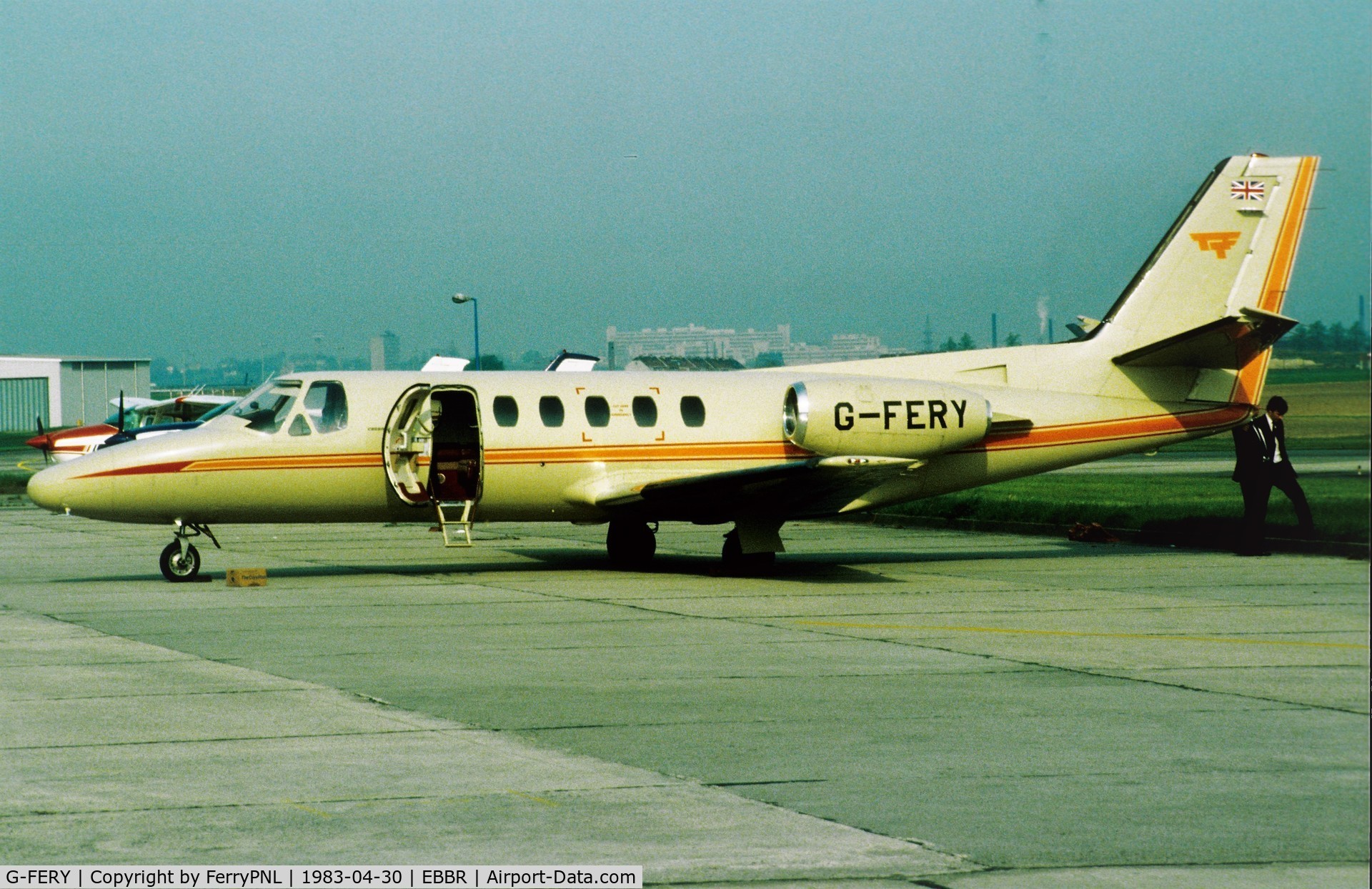 G-FERY, 1978 Cessna 550 Citation II C/N 550-0030, European Ferries Ce550
