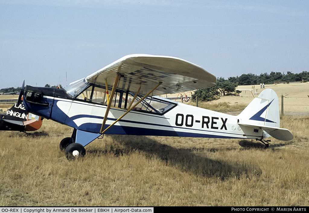 OO-REX, 1944 Piper L-4J Grasshopper (J3C-65D) C/N 12416, EBKH Belgium
photographer Marijn Aarts