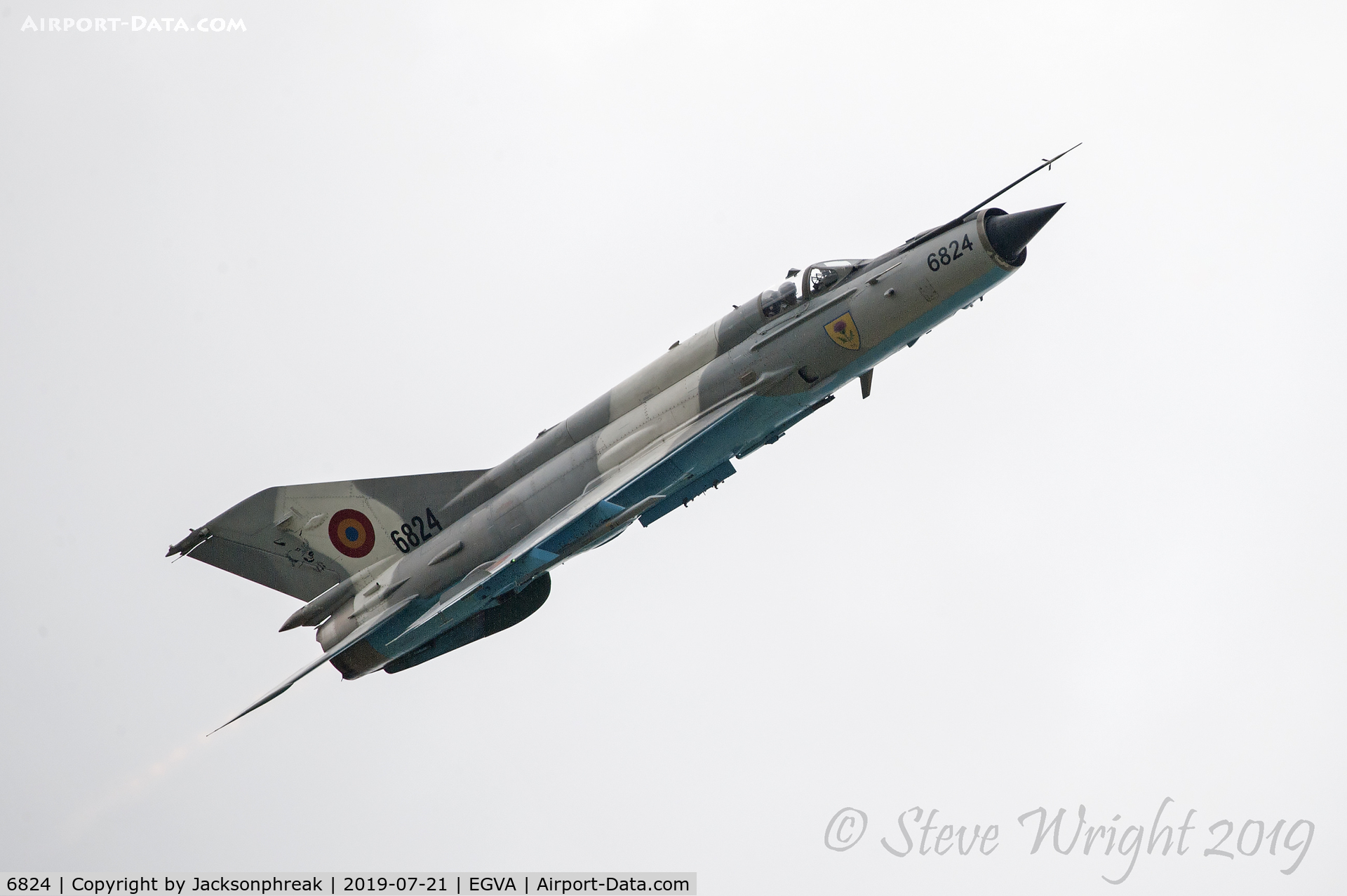 6824, Mikoyan-Gurevich MiG-21MF-75 Lancer C C/N 96006824/0524, Royal International Air Tattoo 2019