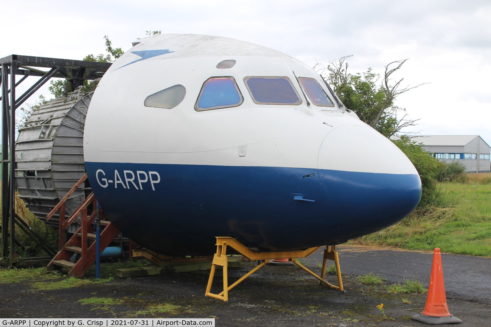 G-ARPP, 1965 Hawker Siddeley HS-121 Trident 1C C/N 2117, Solway Aviation Museum, UK
