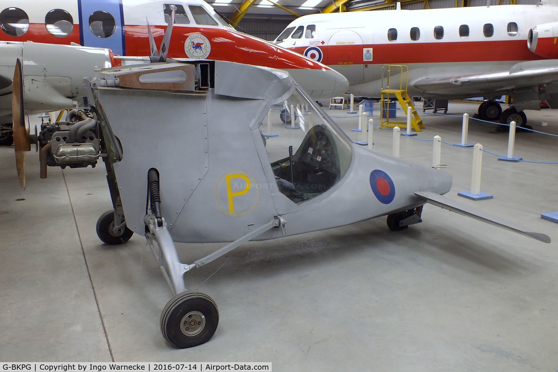 G-BKPG, Luscombe P3 Rattler Strike C/N 003, Luscombe P3 Rattler Strike (minus wings) at the Newark Air Museum