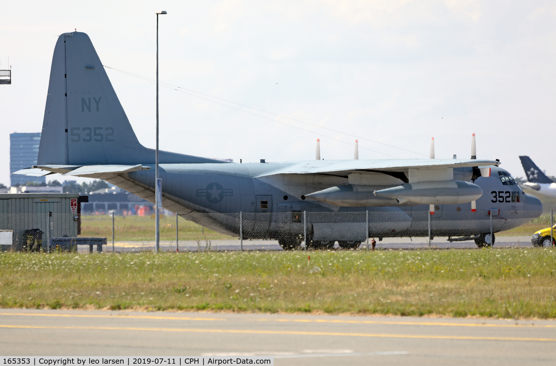 165353, Lockheed Martin KC-130T Hercules C/N 382-5412, Copenhagen 11.7.2019