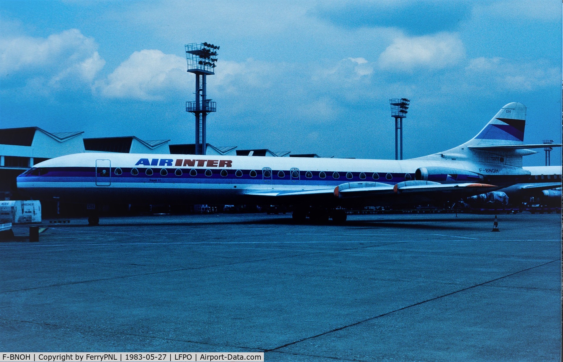 F-BNOH, 1971 Aerospatiale SE-210 Caravelle 12 C/N 269, Air Inter SE210 Caravelle 12