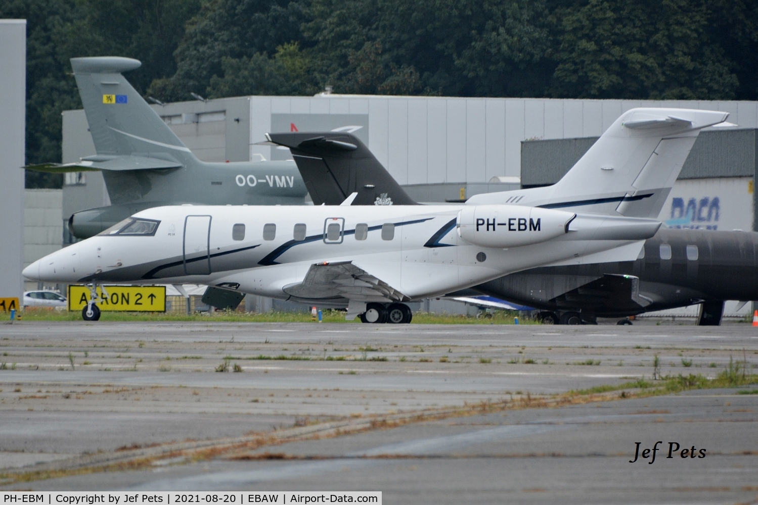 PH-EBM, 2020 Pilatus PC-24 C/N 199, At Antwerp Airport.
