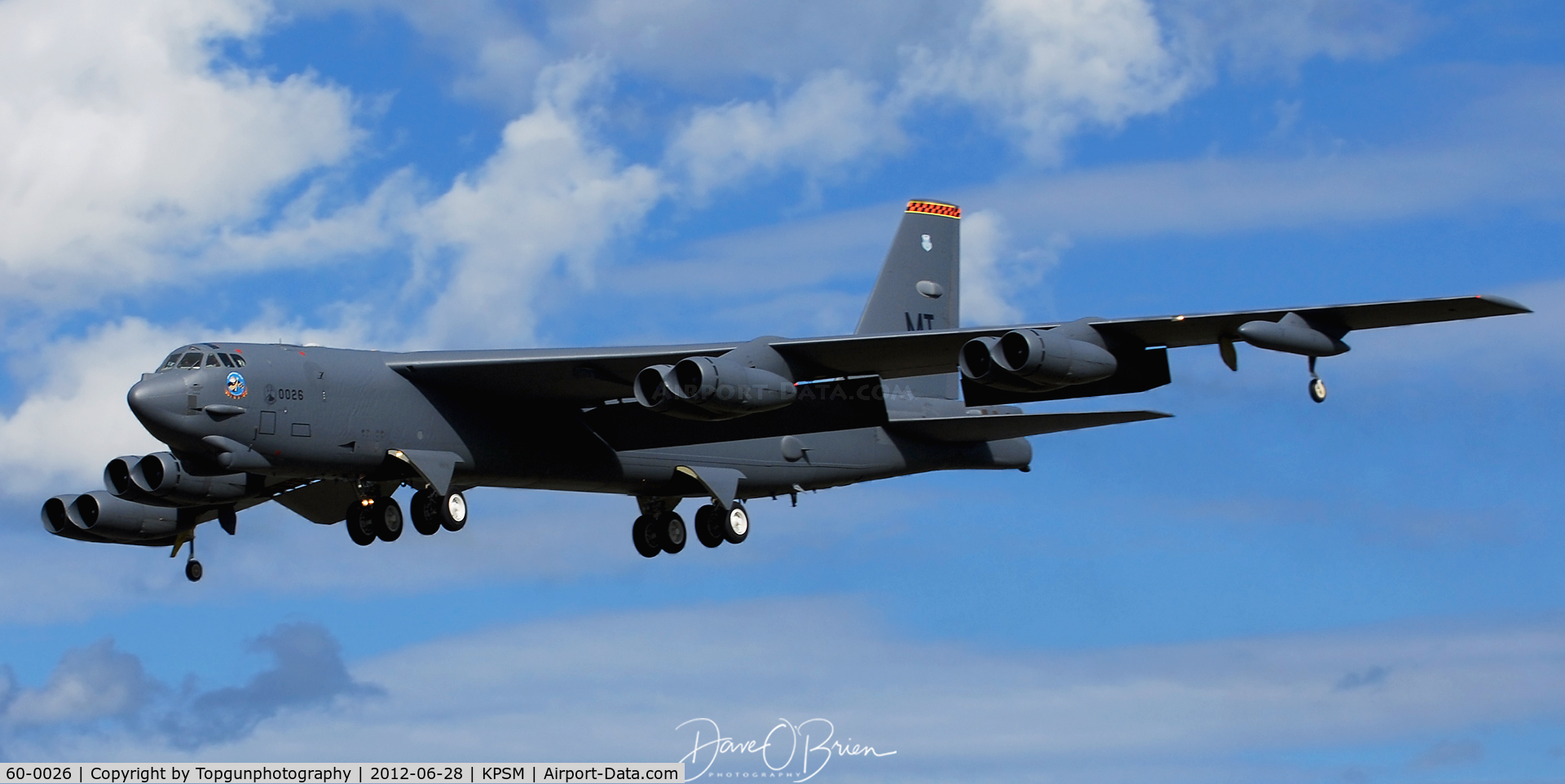 60-0026, 1960 Boeing B-52H Stratofortress C/N 464391, 23rd BS out of Minot SD