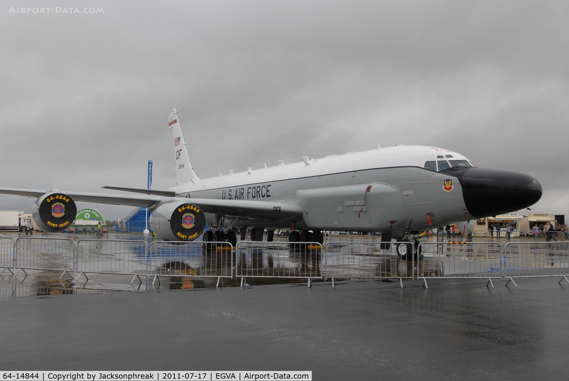 64-14844, 1964 Boeing RC-135V Rivet Joint C/N 18784, RIAT 2011 RAF Fairford UK