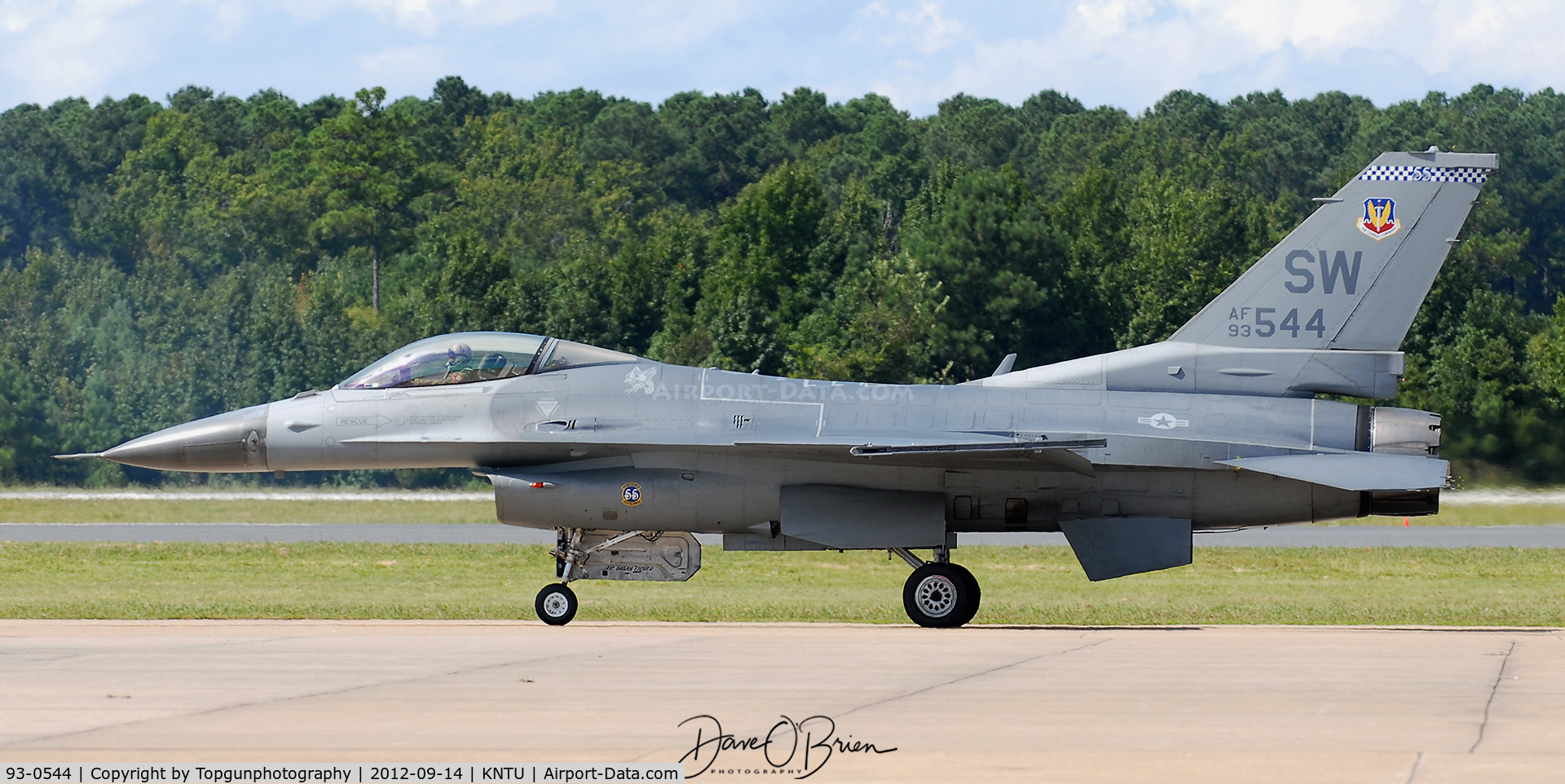 93-0544, 1993 General Dynamics F-16CJ Fighting Falcon C/N CC-179, F-16 Demo Jet