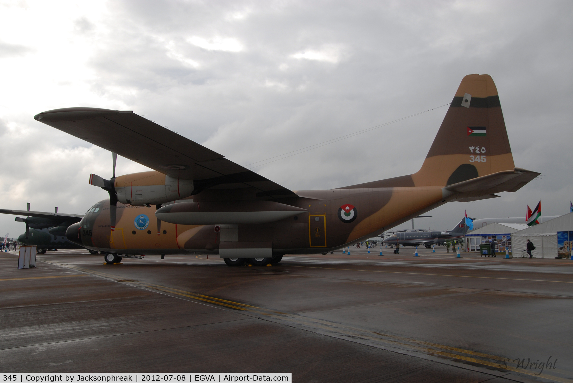 345, 1979 Lockheed C-130H Hercules C/N 382-4813, RIAT 2012 RAF Fairford UK