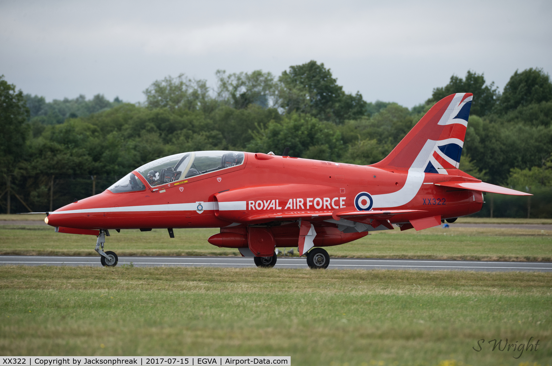 XX322, 1980 Hawker Siddeley Hawk T.1A C/N 165/312147, RIAT 2017 RAF Fairford UK