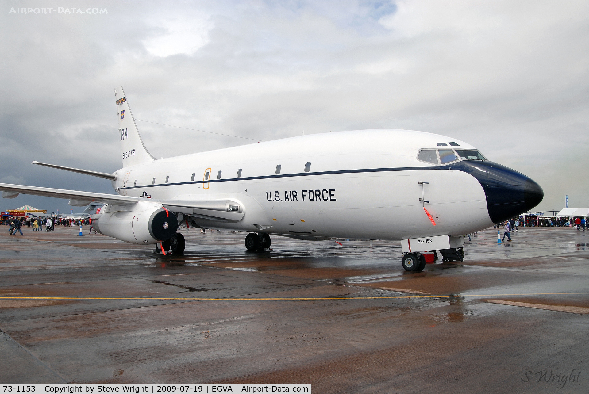 73-1153, 1973 Boeing CT-43A C/N 20700, RIAT 2009 RAF Fairford UK