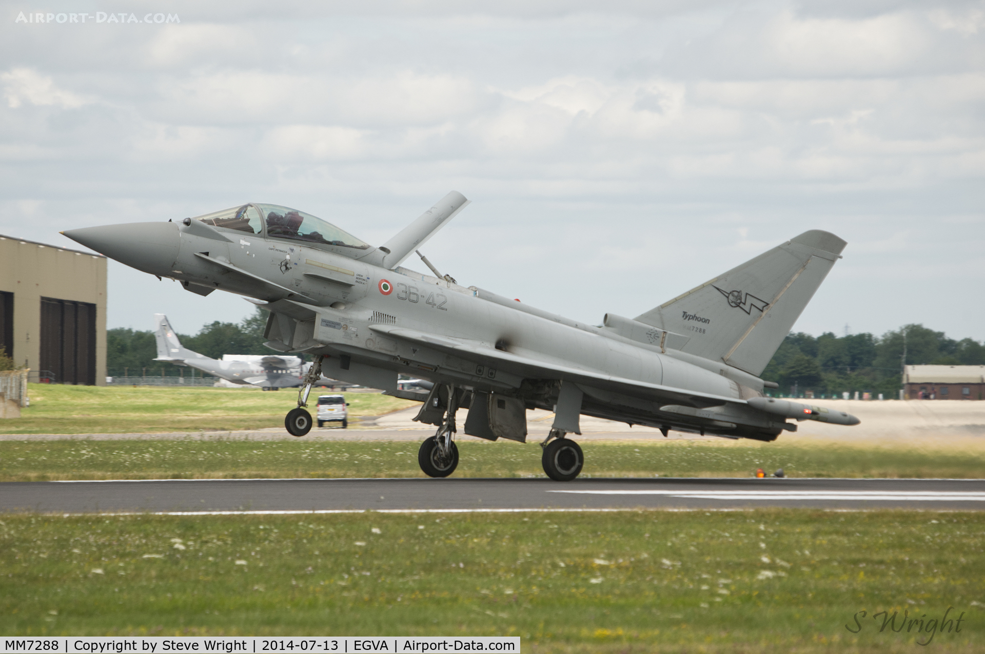 MM7288, Eurofighter EF-2000 Typhoon S C/N IS020, RIAT 2014 RAF Fairford UK