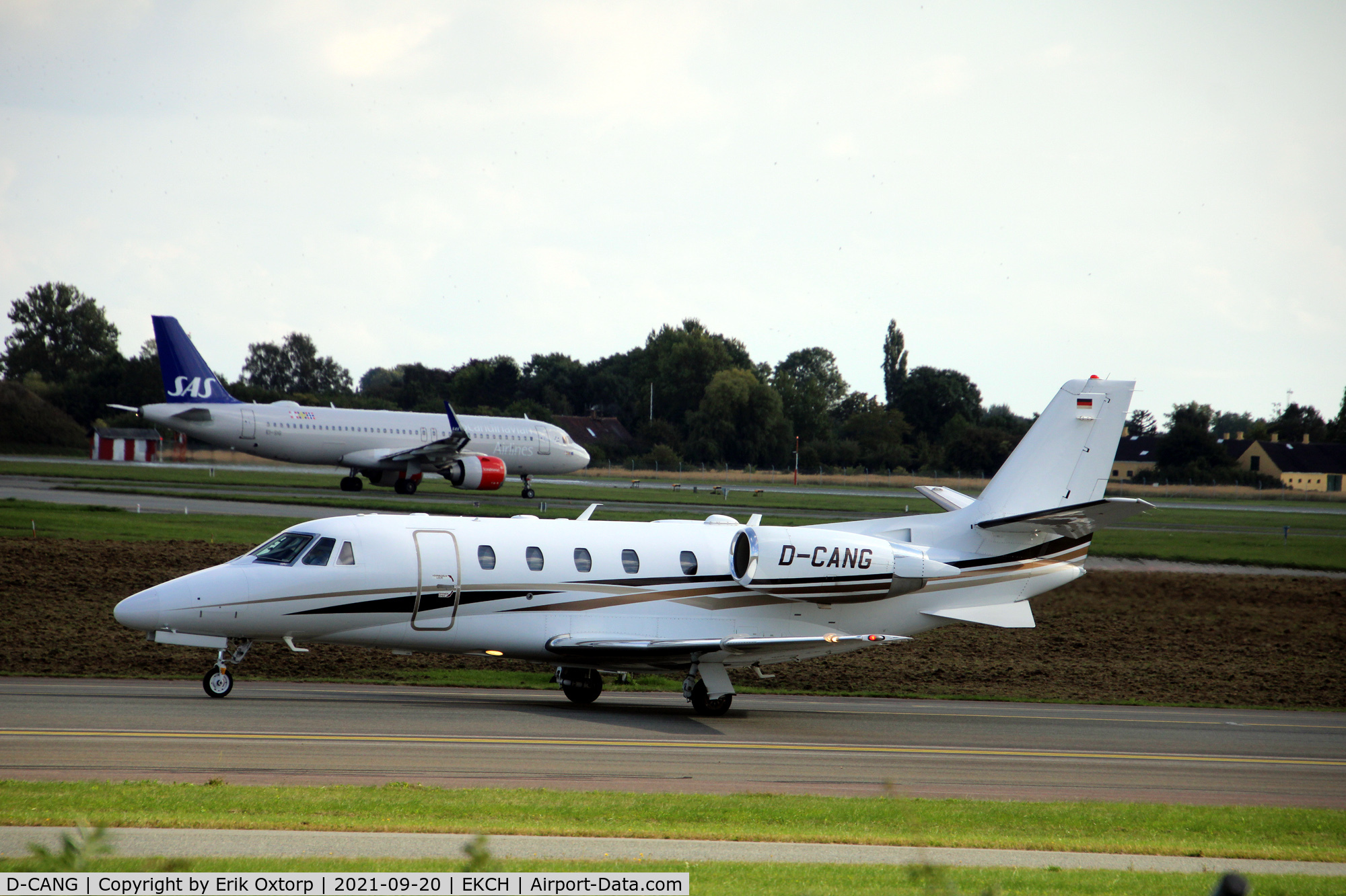 D-CANG, 2013 Cessna 560 Citation Excel XLS+ C/N 560-6128, D-CANG landed rw 04L