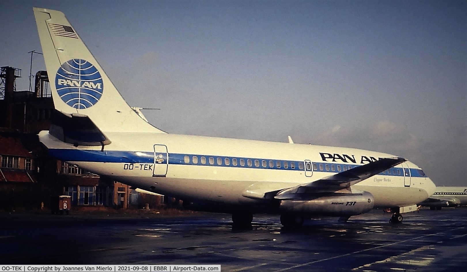 OO-TEK, 1978 Boeing 737-2Q9 C/N 21719, Slide scan