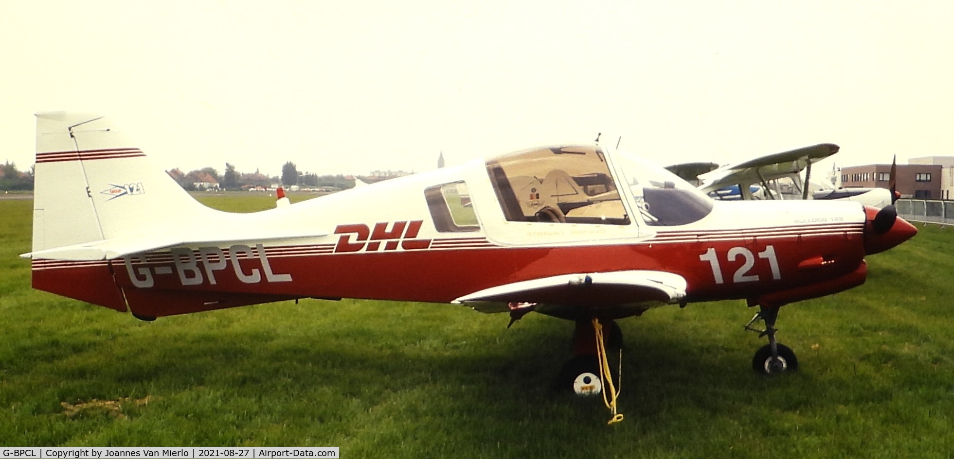 G-BPCL, 1977 Scottish Aviation Bulldog Series 120 Model 128 C/N BH120/393, Slide scan