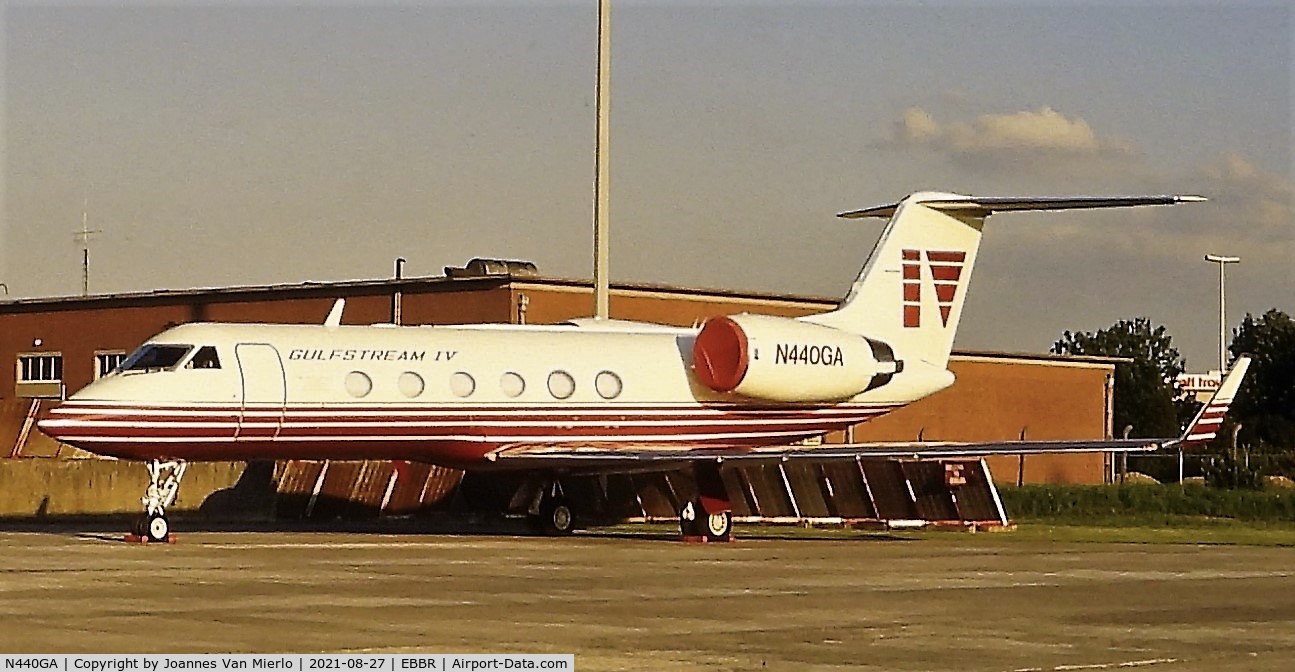 N440GA, 1986 Gulfstream Aerospace Gulfstream IV C/N 1002, Slide scan