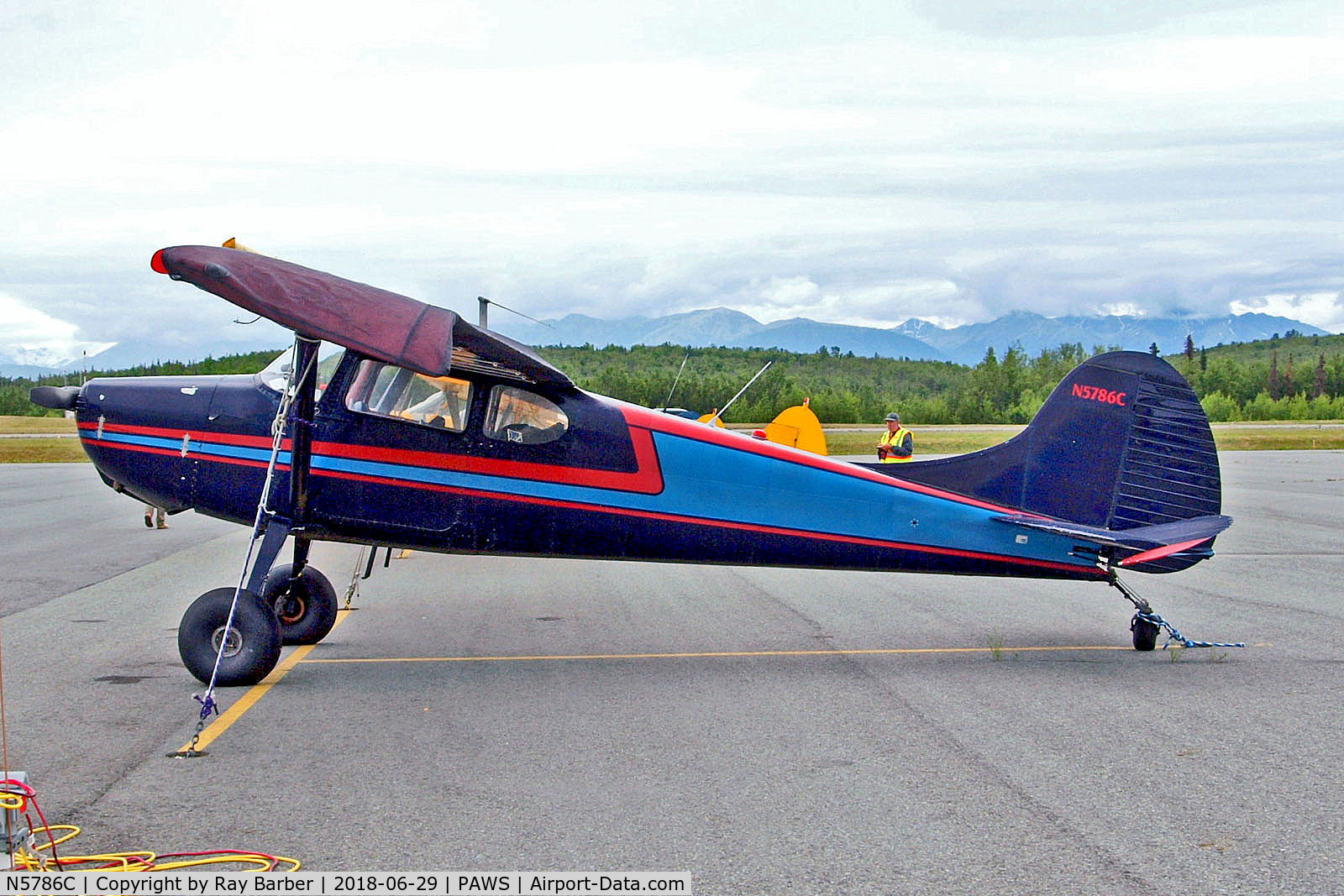 N5786C, 1950 Cessna 170A C/N 19740, N5786C   Cessna 170B [19740] Wasilla~N 29/06/2018