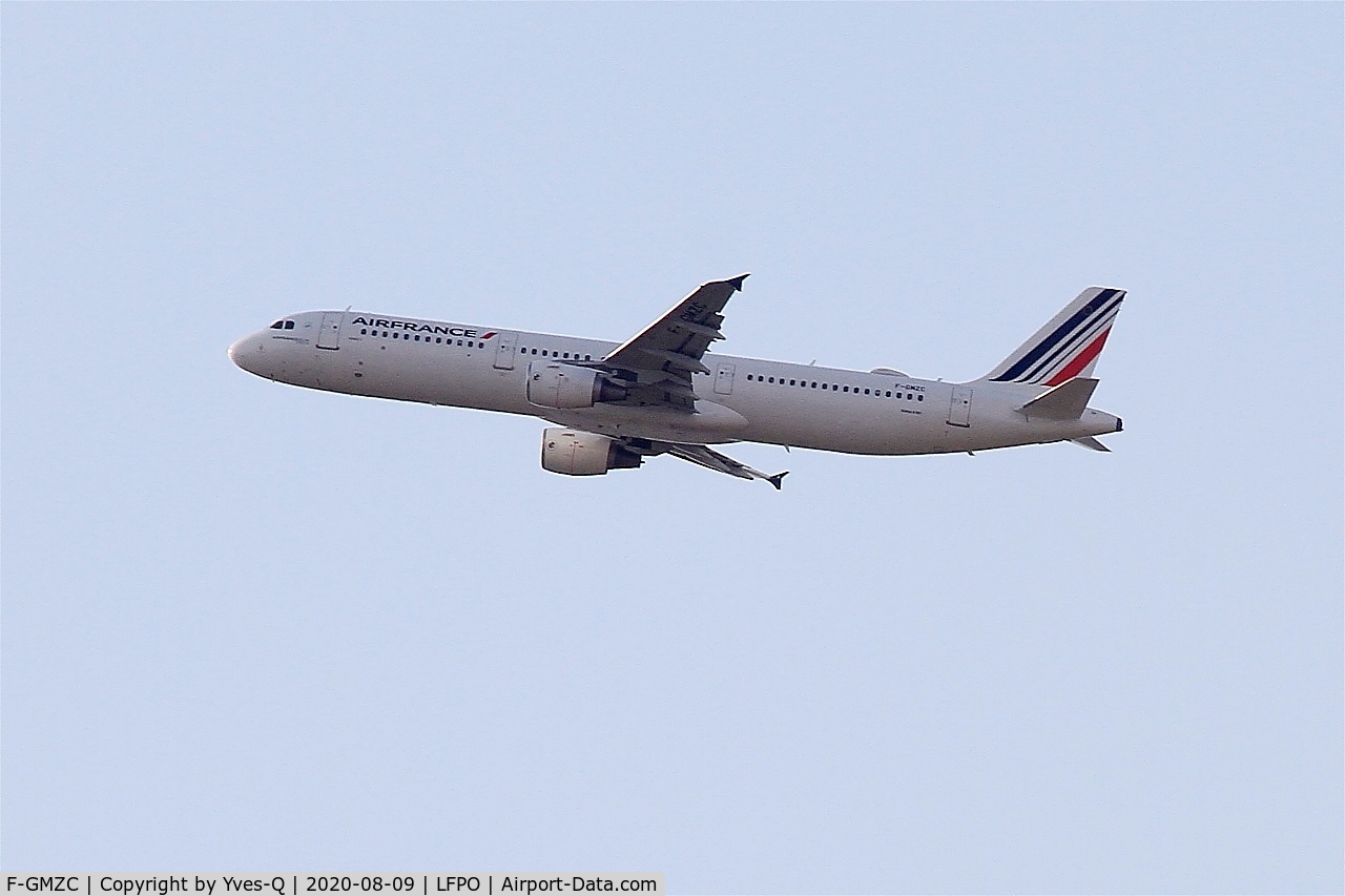 F-GMZC, 1995 Airbus A321-111 C/N 521, Airbus A321-111, Climbing from rwy 24, Paris-Orly airport (LFPO-ORY)