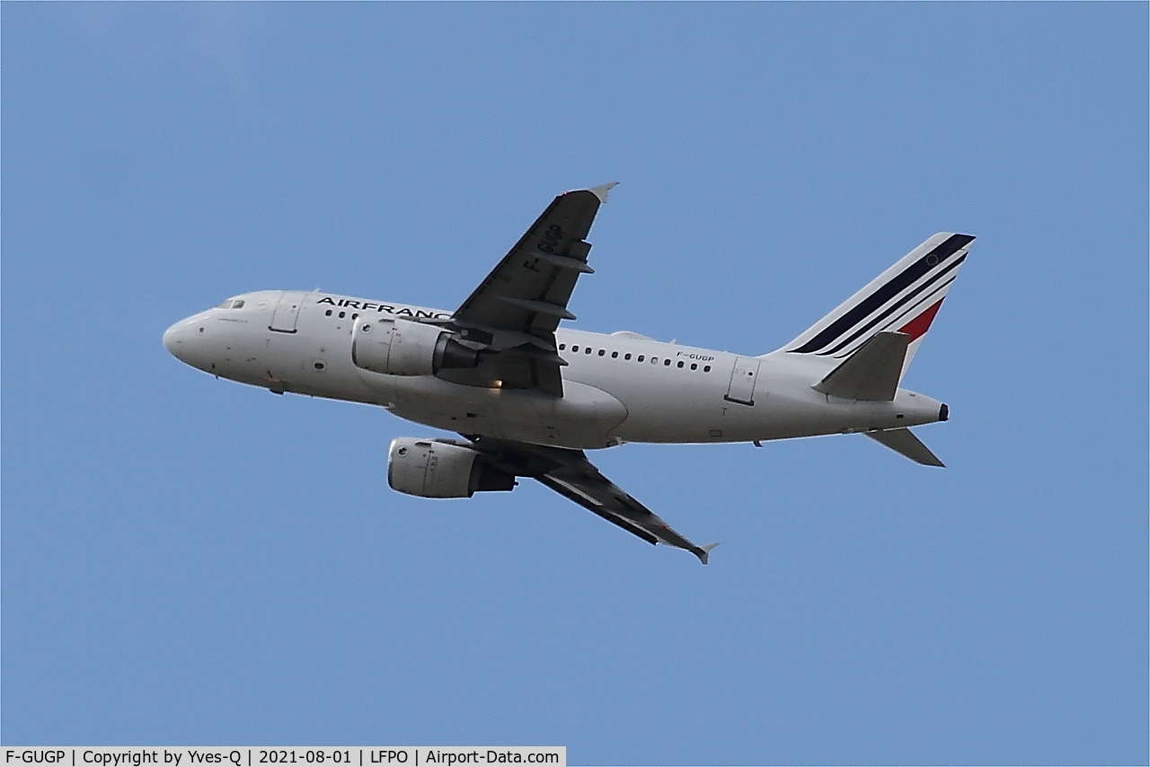 F-GUGP, 2006 Airbus A318-111 C/N 2967, Airbus A321-231, Climbing from rwy 24, Paris Orly airport (LFPO-ORY)