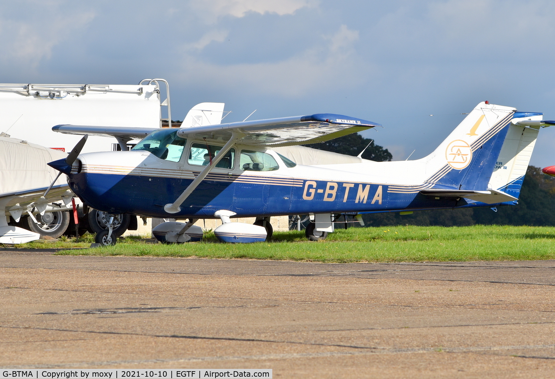 G-BTMA, 1980 Cessna 172N C/N 172-73711, Cessna 172N Skyhawk at Fairoaks. Ex N5136J