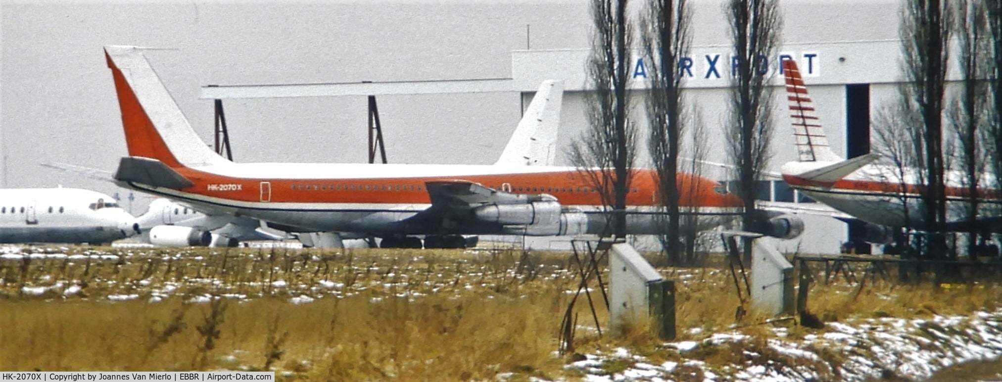 HK-2070X, 1966 Boeing 707-321B C/N 19266, Slide scan