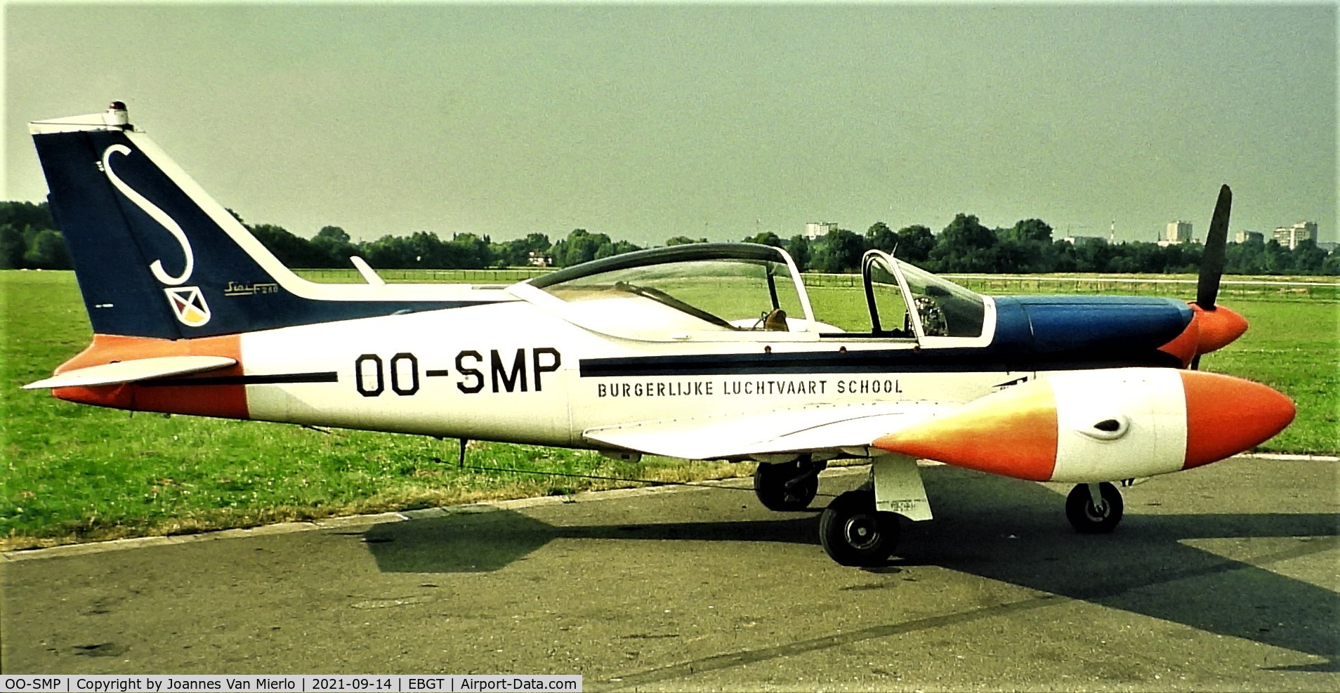 OO-SMP, 1971 SIAI-Marchetti SF-260 C/N 2-54, Slide scan