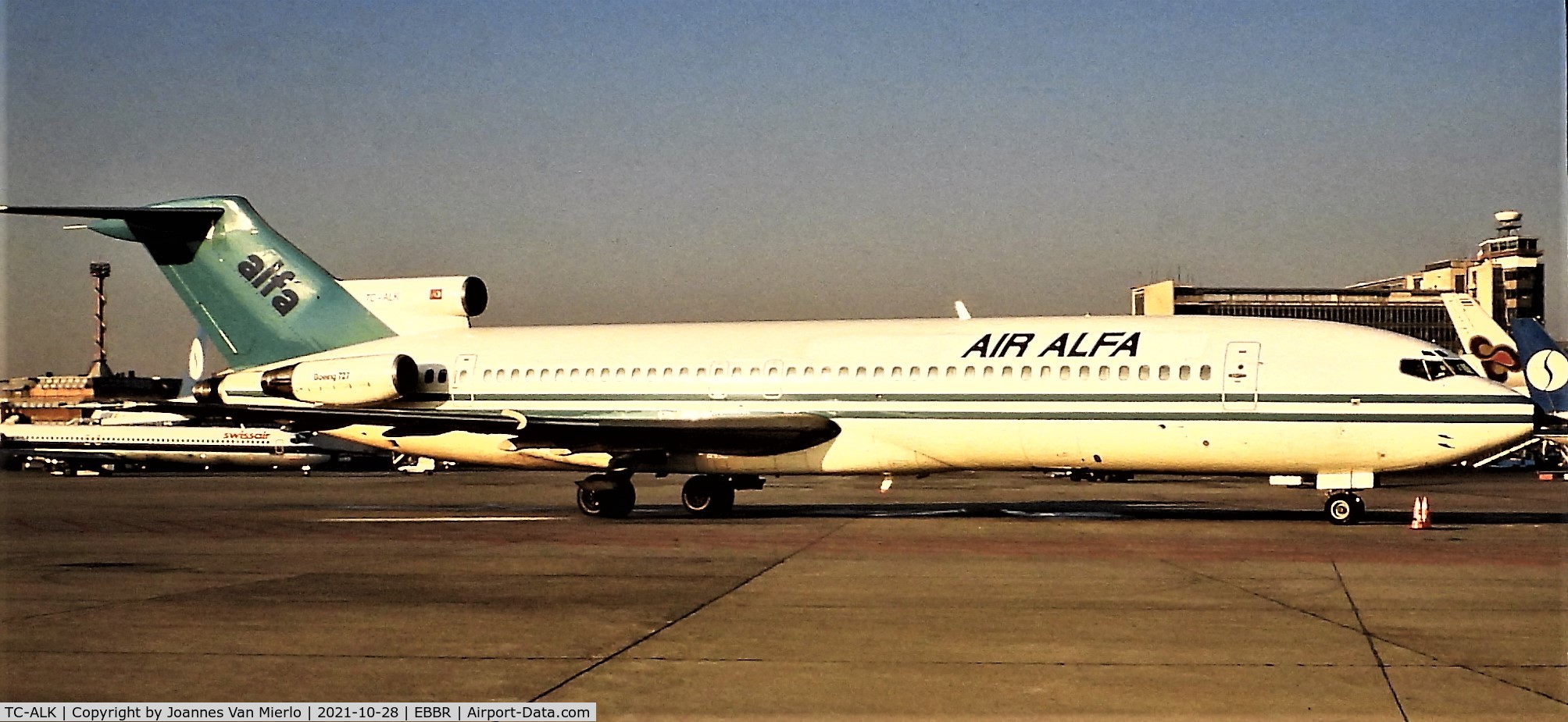 TC-ALK, 1970 Boeing 727-230 C/N 20430, Slide scan