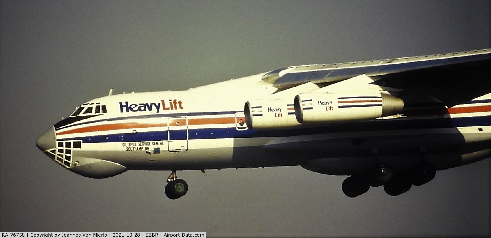 RA-76758, 1986 Ilyushin IL-76TD C/N 0073474203, Slide scan