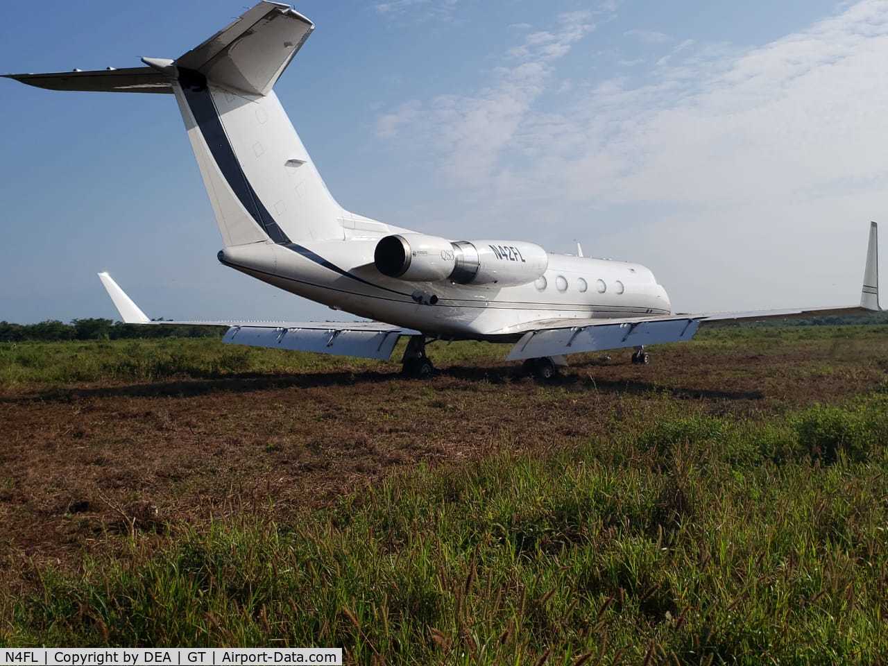 N4FL, 2012 Gulfstream Aerospace G650 (G-VI) C/N 6032, Airplane Abandoned due to drug trafficking.