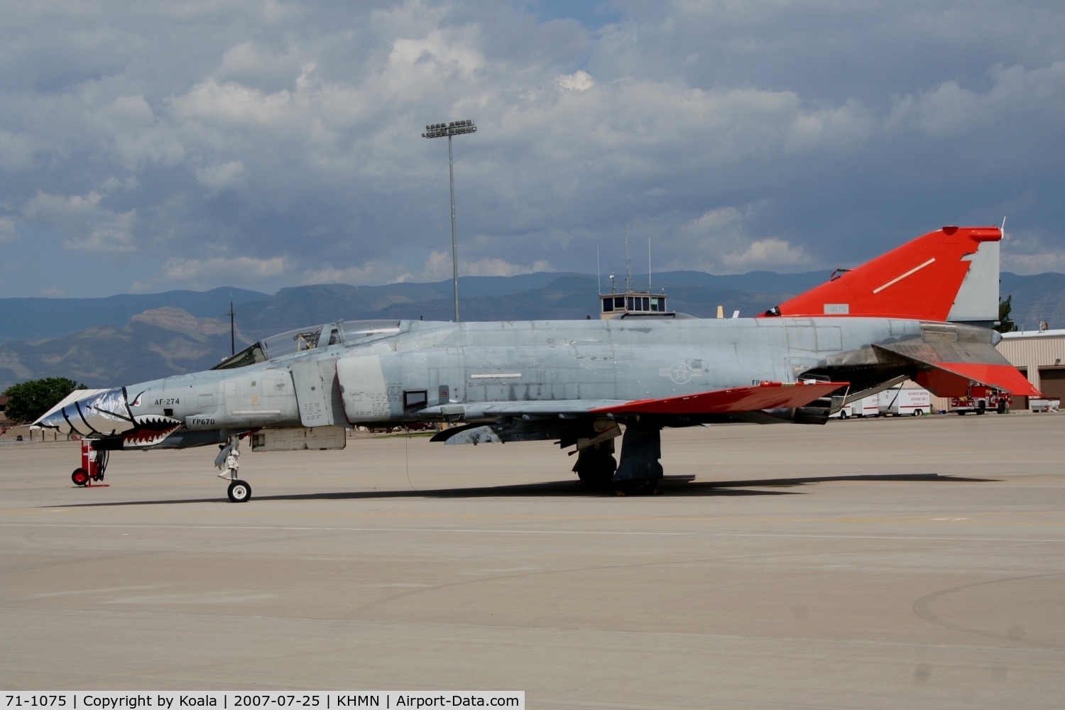 71-1075, 1971 McDonnell Douglas QF-4 (F-4E-49-MC) Phantom C/N 4244, Target plane for training
