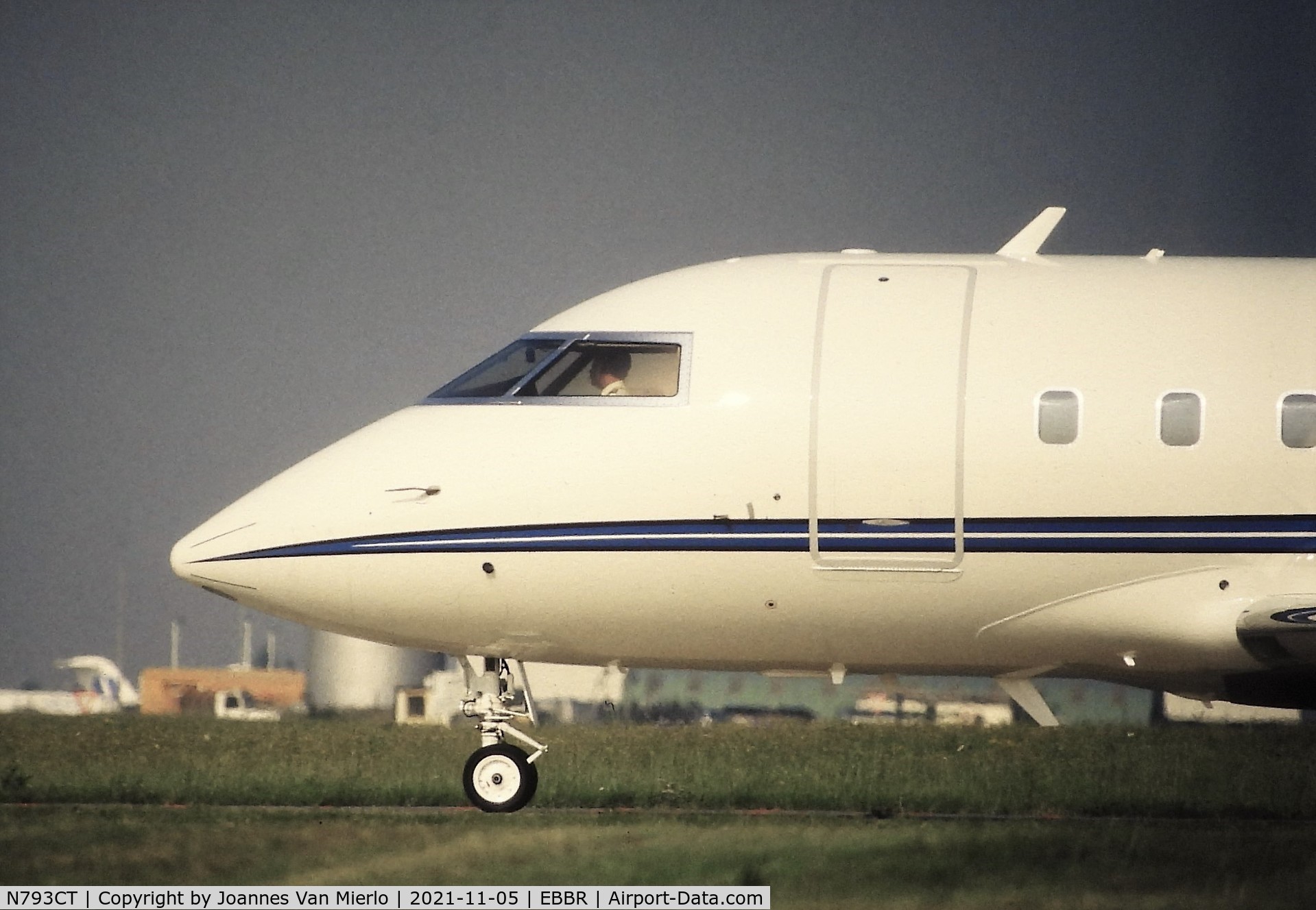 N793CT, 2006 Bombardier Challenger 604 C/N 5643, Slide scan